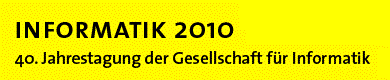 Informatik 2010 Tagline